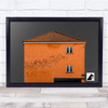 Architecture Abstract Windows Birds Colors With Bird Wall Art Print