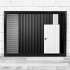 Architecture Doorway Building Details Black & White Wall Art Print