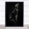 Studio Passion Jump Dance Dancer Dancing Dust Flour Wall Art Print