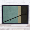 Architecture Abstract Minimal Railing Light Shadow Wall Art Print