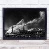 Industry Pollution Factories Be Part Of A Solution Wall Art Print