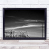 The Great Escape Lamp post Cityscape Girl On Fence Wall Art Print