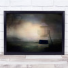 Lighthouse Tower Painterly Sea Ocean Bright Light Wall Art Print