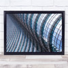 Architecture Facade Abstract Pattern Lines Milan Wall Art Print