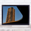 Architecture Skyscraper Tower Golden perspective Wall Art Print