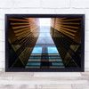 Reflection Double Exposure Multiple Architecture Wall Art Print