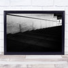 Street Stairs Person Small Steps Against Inertia Wall Art Print