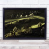 Slovenia Landscape Trees Foliage Light Shadow Wall Art Print