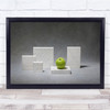 Still-life Apple Minimalist Contemporary Wood Wall Art Print