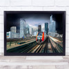 defence Paris Puteaux Cityscape Mactro Polis Wall Art Print