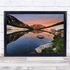 Lake Sunrise Greece Dragon Dreams Reflection Wall Art Print