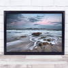 Landscape Spain Seascape Rocks Coastal Shore Wall Art Print