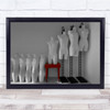 Slovenia Dolls Mannequin Fashion Still White Wall Art Print