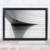 Curve Lines Lamp Shadow Geometry Shapes Nbd Wall Art Print