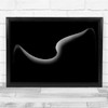 Abstract Black & White Simplicity Minimal Wall Art Print