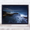 Ocean Rock Seascape Australian Sky Sydney Wall Art Print