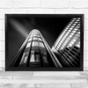 Palladium Building up shot tower Windows Wall Art Print