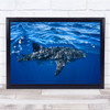 Shark Whaleshark Wildlife Sea Underwater Wall Art Print