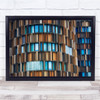 Windows Geometry Shapes Abstract Pattern Wall Art Print