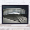 Abstract Surreal Building Architecture Wall Art Print