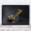 Seed Husk Vases Still Life Golden rain Wall Art Print