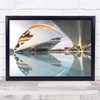 The Big Fish reflection luxury mansion Wall Art Print