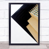 Abstract Architecture Geometry Shapes Wall Art Print