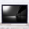 Jinzhou Baisha Bay Bridge Black White Wall Art Print