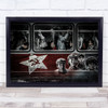 Street Bus Passenger People Window Advertisement Selective Colour Wall Art Print
