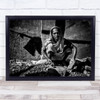 Documentary Black & White Black White Shadow Bricks Worker Work Poor Lady Print