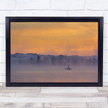 Marsh Creek Pennsylvania Sunrise Morning Lighting Foggy Misty Wall Art Print