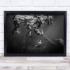 Underwater Swimming Swimmer Swimmers Dive Diving Diver Camera Wall Art Print