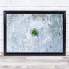 Aerial Landscape Grave Lonely Tree Above The Last And Trash Can Wall Art Print