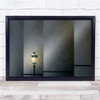 Architecture Lamp Light Hvmaart Street Geometry Shapes Abstract Wall Art Print