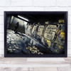 Dirt Underpass Graffiti Under Ground Person Stairs Tilt Escape Wall Art Print