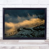 Terrace China Clouds Mist Yuanyang Terraces Rice Plantation Wall Art Print