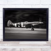 Military Aircraft Airplane Propeller Plane Spitfire Speed Wall Art Print