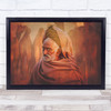 Pushkar Festival India Travel Varanasi Old Rajasthani Man Wall Art Print