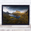 Landscape Norway Mountain Sea Travel Fjord Water Nature Wall Art Print