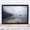 Reflection Dream Clouds Boat Ocean Marine Coast Coastal Wall Art Print