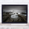 Rock Rocks Landscape Seascape Long Exposure Milky Silky Smooth Wall Art Print