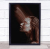 Soul Spirit Energy Aura Girl Model Woman Portrait Grain Grains Wall Art Print