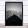 Boat Destination reeds point of view Wall Art Print