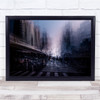 Taiyuan Liuxiang people blurry zebra Wall Art Print