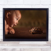 Baby Babies Animal Animals Turtle Wall Art Print