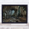 Cave Bulgaria Karlukovo Rocks Wet Wall Art Print