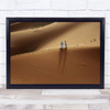 Landscape Desert Sand Meet Tracks Wall Art Print