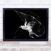 Ballerina Dance Dark Low Key Wall Art Print