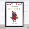 Memorial In Loving Memory The Queen And Her Husband Philip Art Poster Print