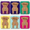 Silky Poo or Poolky Dog Lead Holder Leash Hook Any Colour Personalised Gift